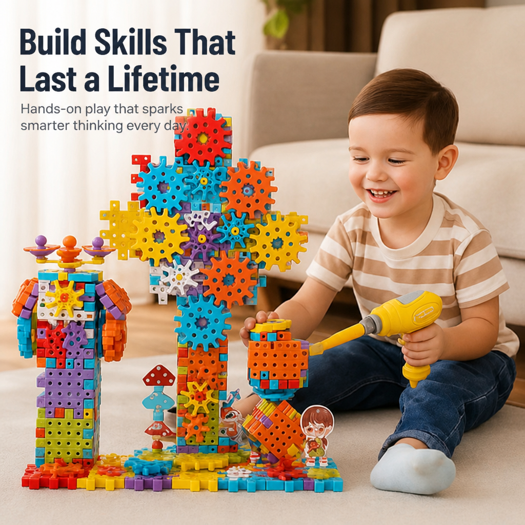 NovaCogs 3D Building Set — Ignite Creativity and Build Confidence with Every Click - Lamylie
