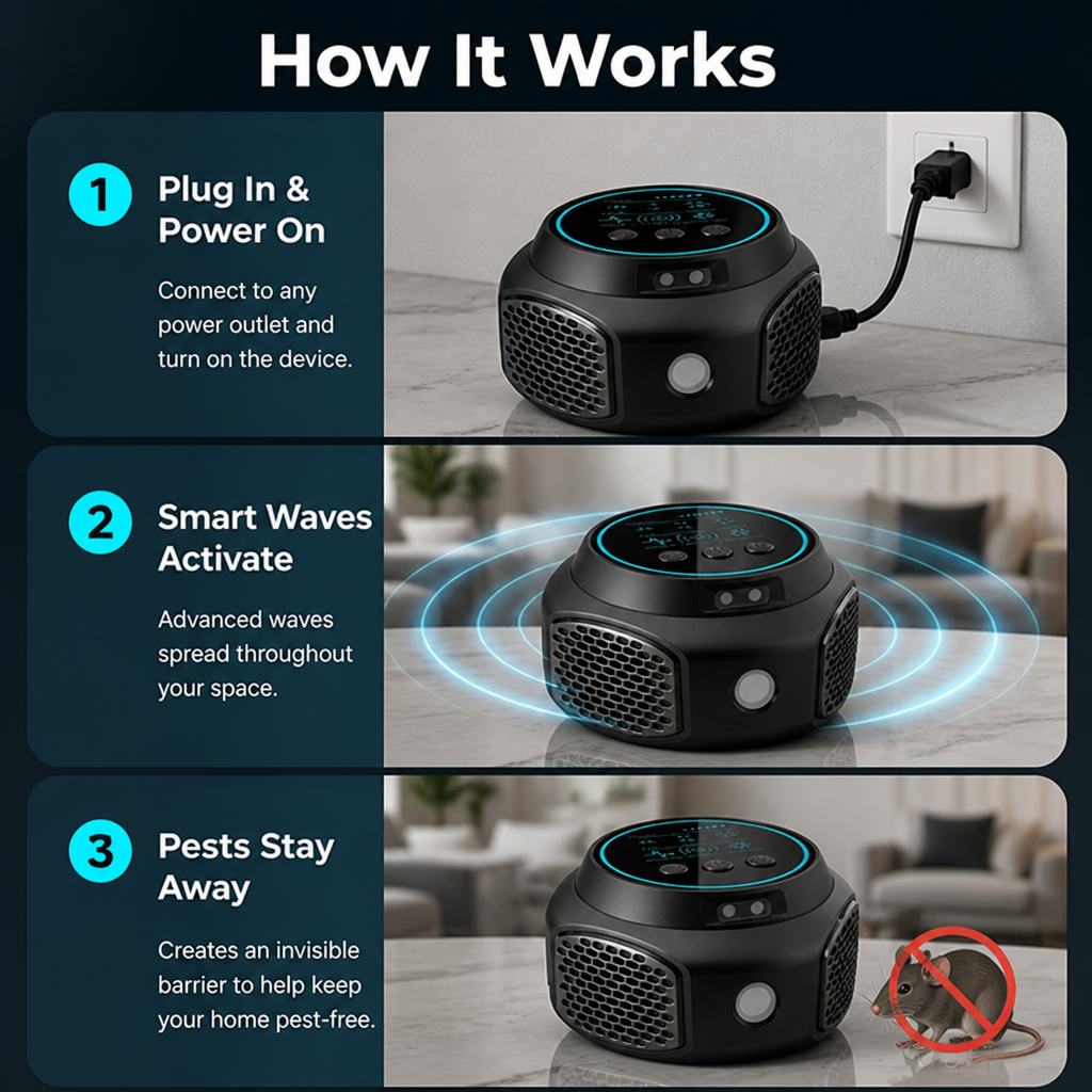 HomeShield Pro — Vezměte si svůj domov zpět s tichým a bezpečným klidem bez škůdců - Lamylie