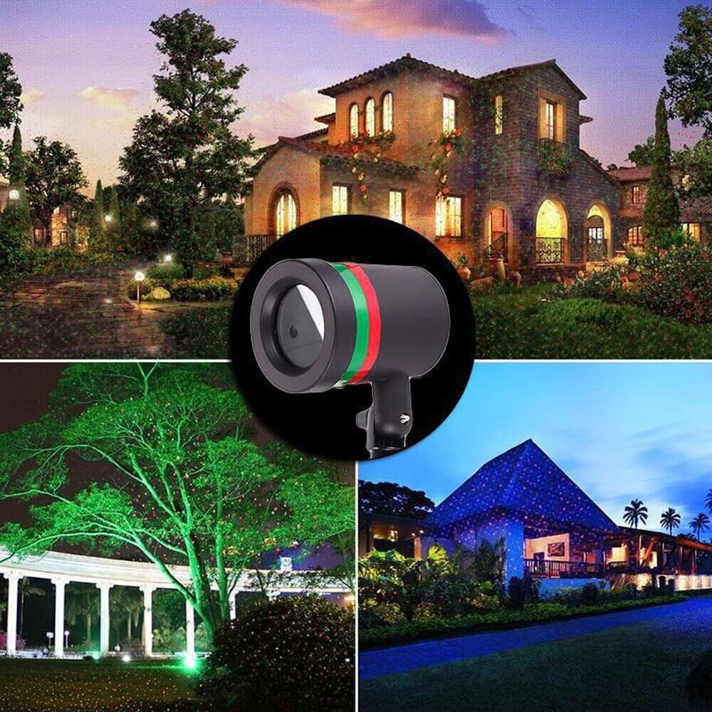 Laser Light Projector with Galactic Rain Effect - Lamylie