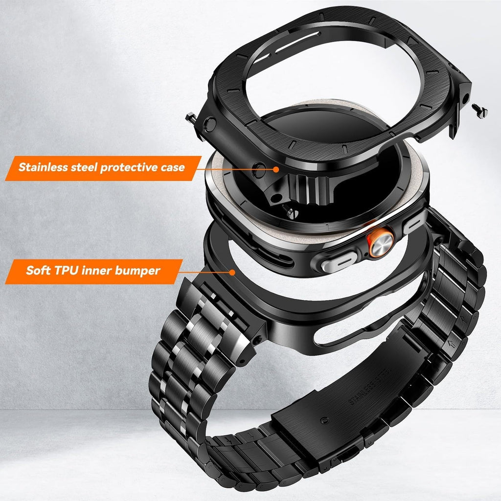 Galaxy Watch Ultra 47 mm-es strapabíró tok készlet — FortisGuard