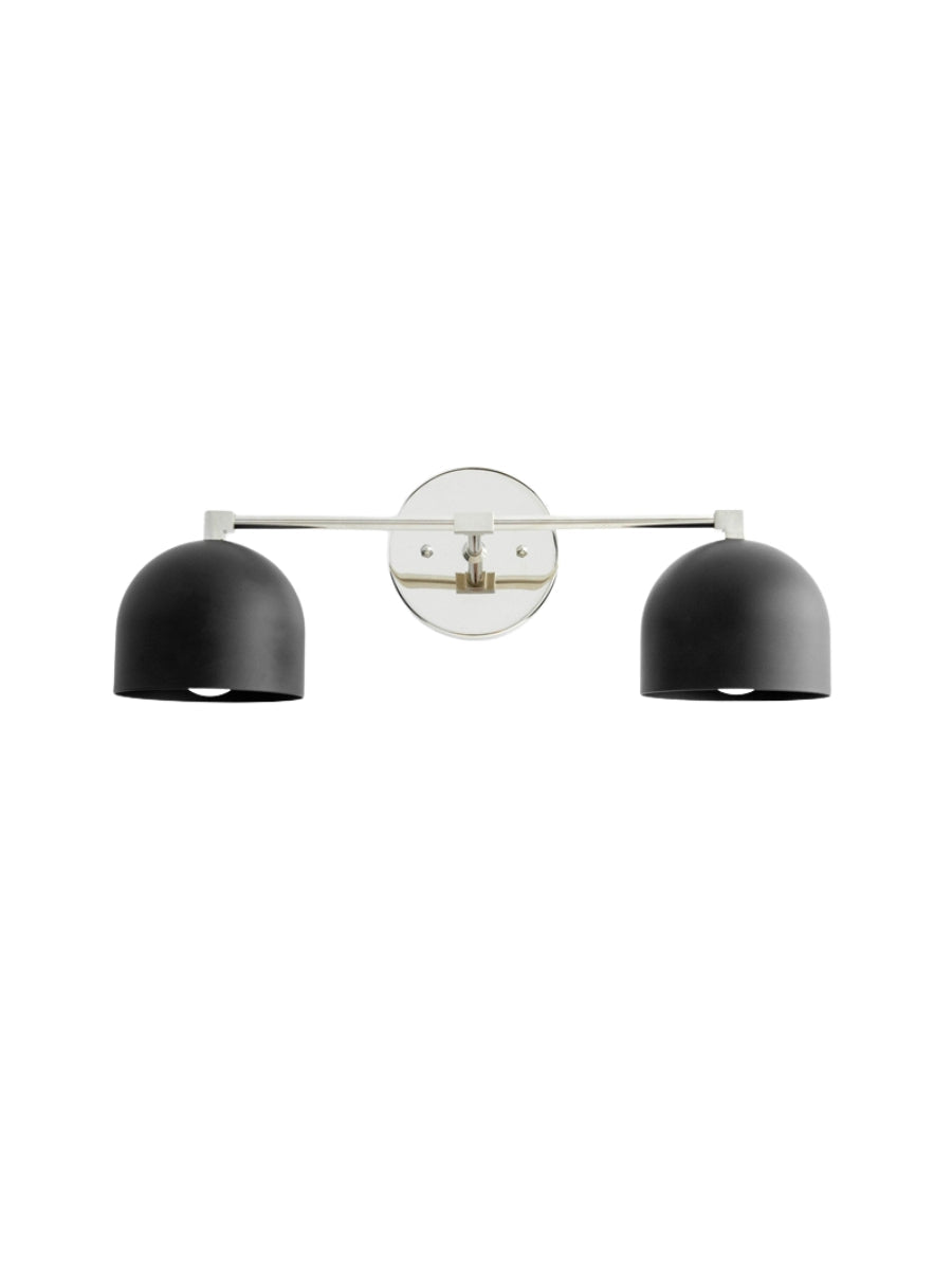 Wall Lamp Dome Shade Mid-Century Retro Design Bathroom Hallway - Lamylie