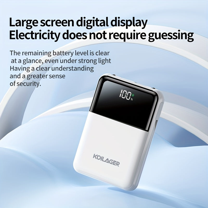 Mini Power Bank 10000mAh with Display - Lamylie