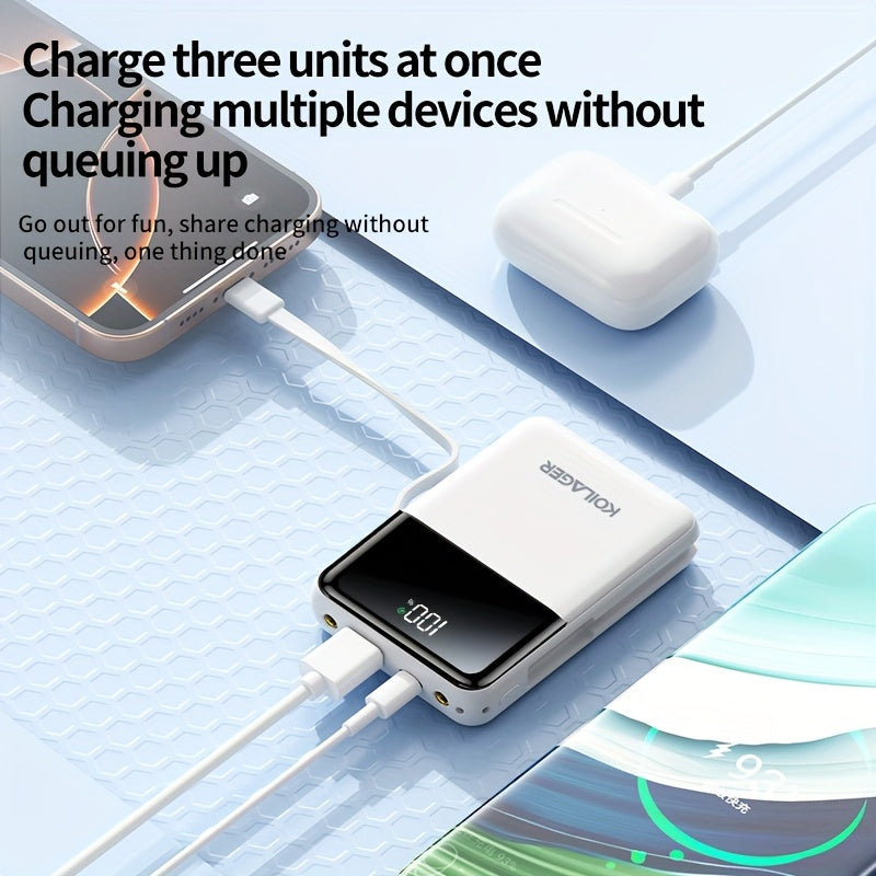 Mini Power Bank 10000mAh with Display - Lamylie