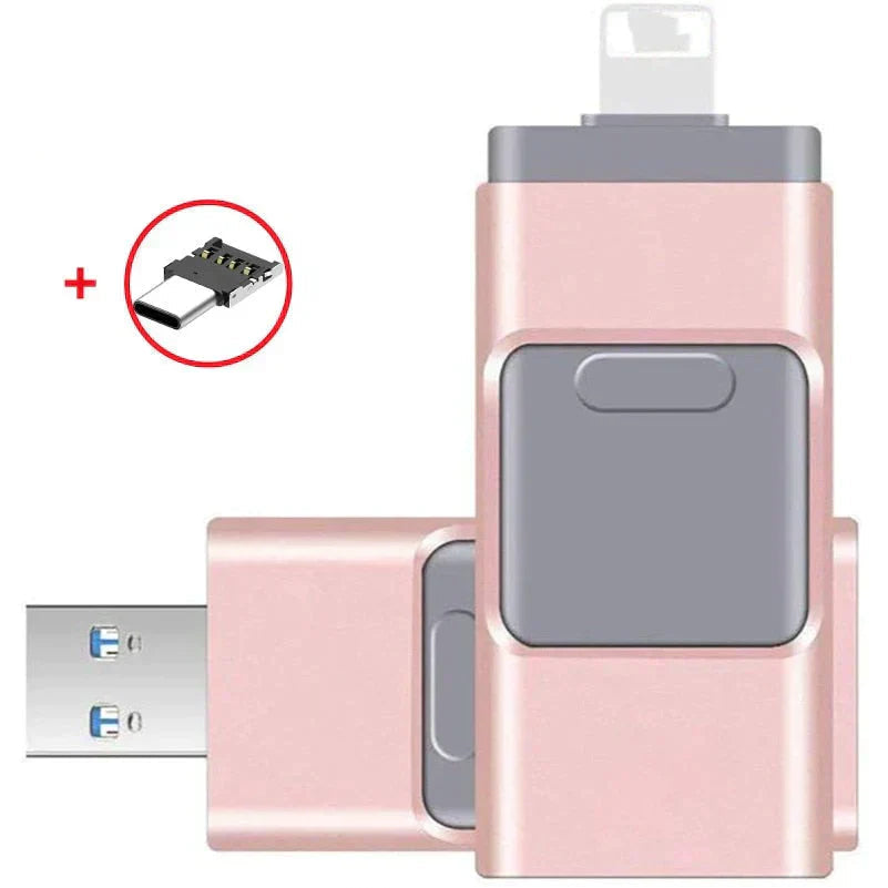 Flash Drive USB | Multi-Port Smartphone Storage | MemoryGo - Lamylie