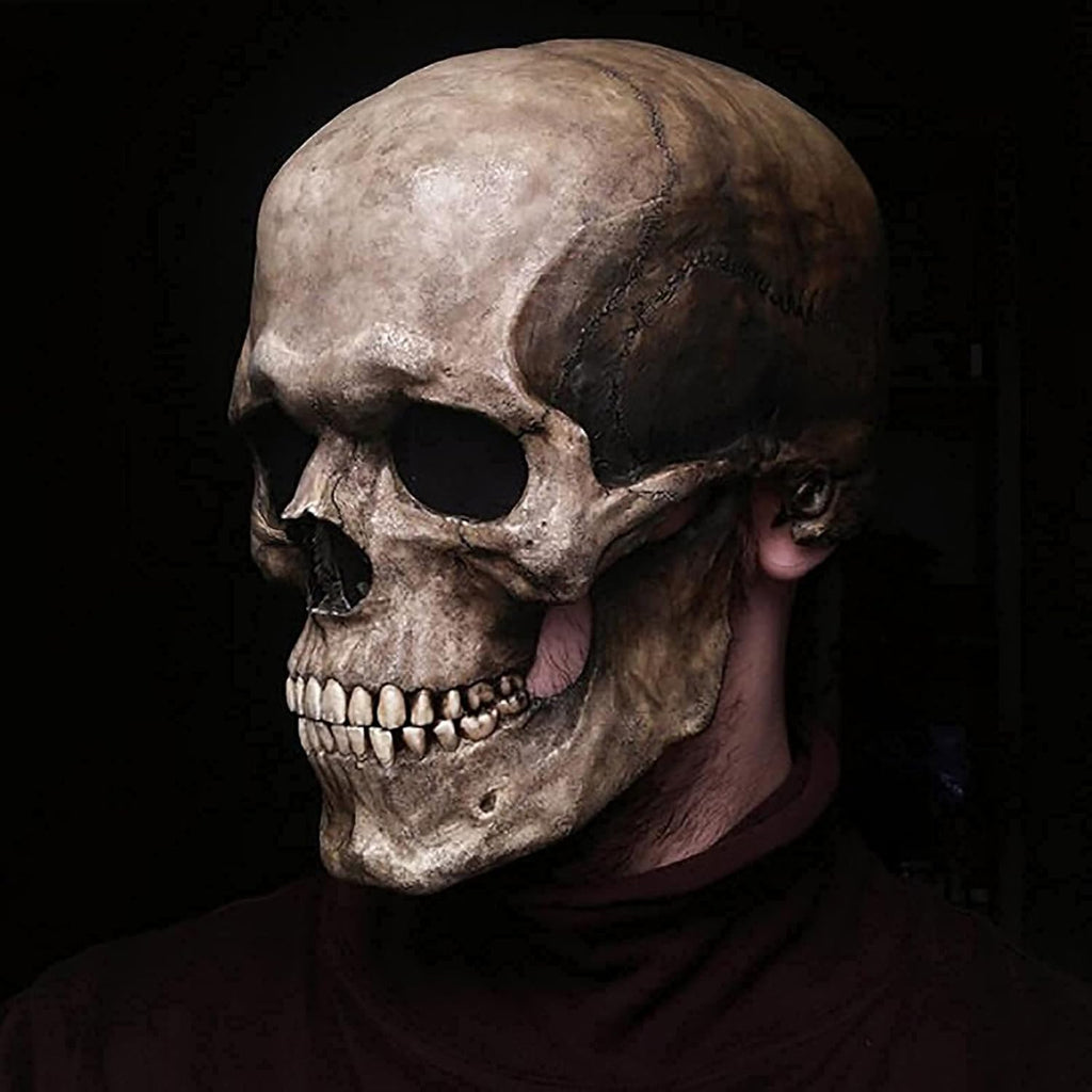 DeathVeil Skull Mask — Haunt Every Room with Unmatched Realism and All-Night Comfort - Lamylie