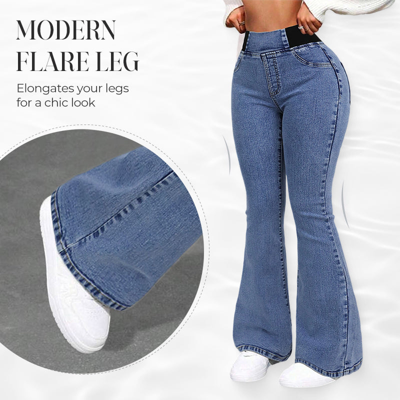 FlexiCurve — Jeans, die Ihre Kurven feiern, mit ganztägiger Bewegungsfreiheit und perfekter Passform - Lamylie