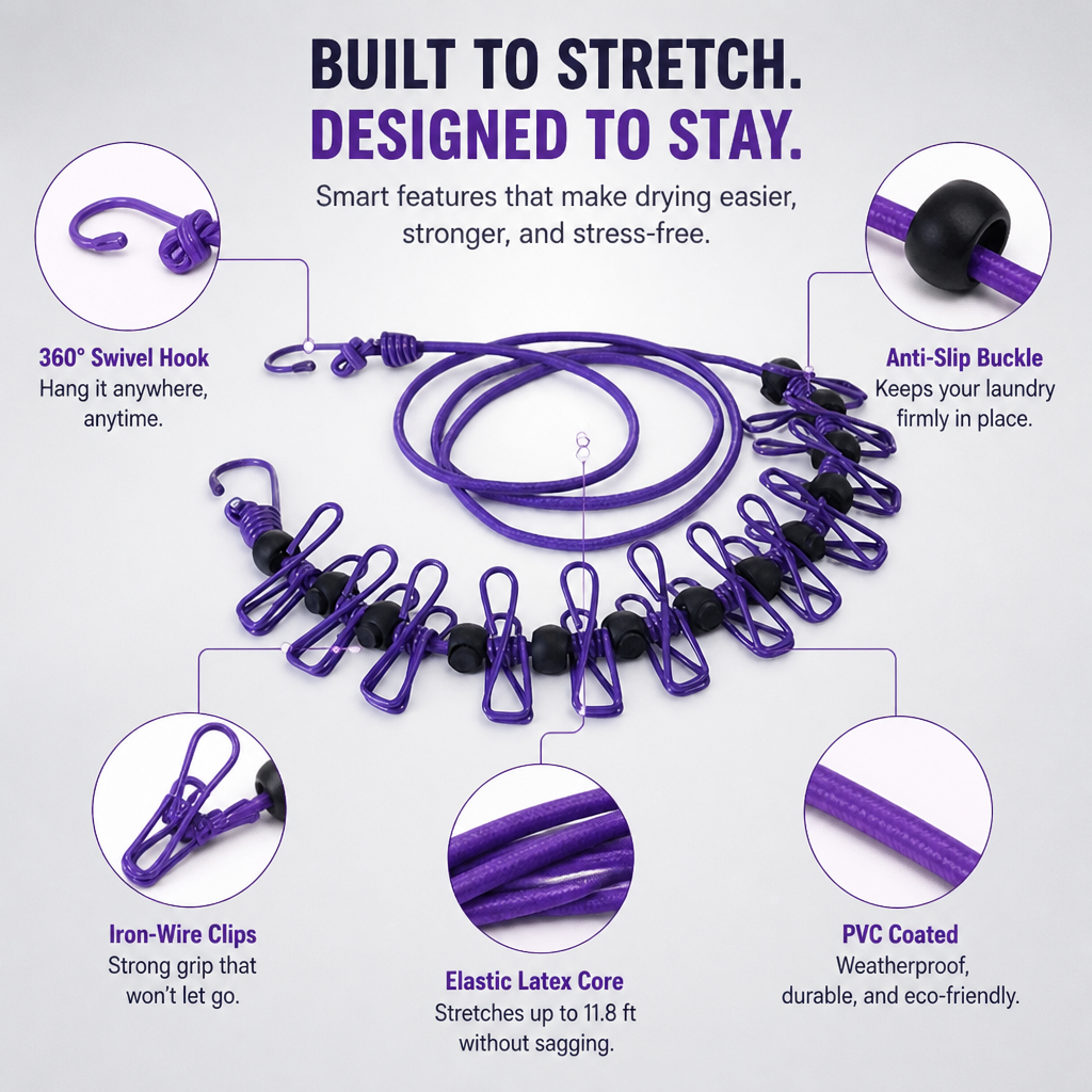 FlowLuxe — Stretch Your Space, Lock Your Laundry, Own Your Freedom - Lamylie