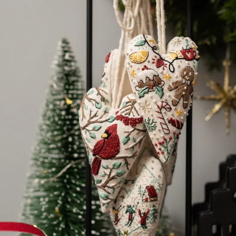 Ručně vyrobený vánoční zázrak – StitchHeart Noel - Lamylie