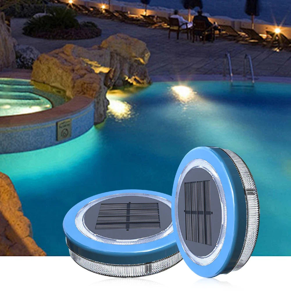 Solar Pool Lamp – Waterproof & Floating with Color LED - Lamylie