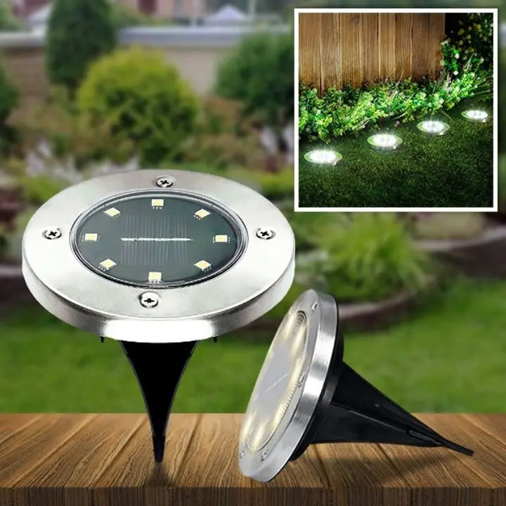 3-Pack Solar Garden Lights – Stylish Outdoor Illumination Without Wires - Lamylie