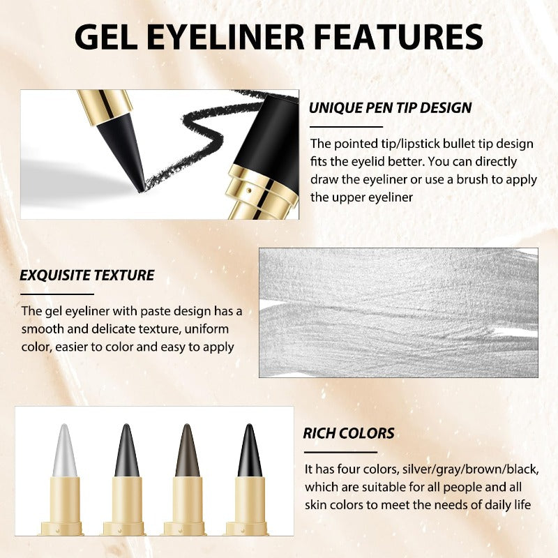 Flawless Glide — Command Attention with Smudge-Proof, All-Day Eye Perfection - Lamylie