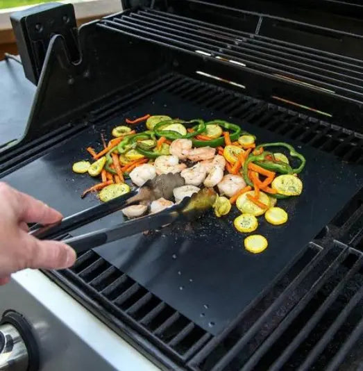 Non-Stick BBQ Mat | Easy Clean Grilling | Ideal for Meat, Fish, and Veggies | GrillClean - Lamylie