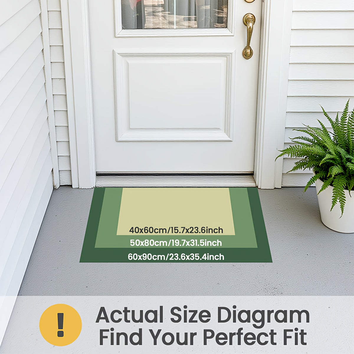 Doormate Shield Sturdy Low-Profile Entry Mat