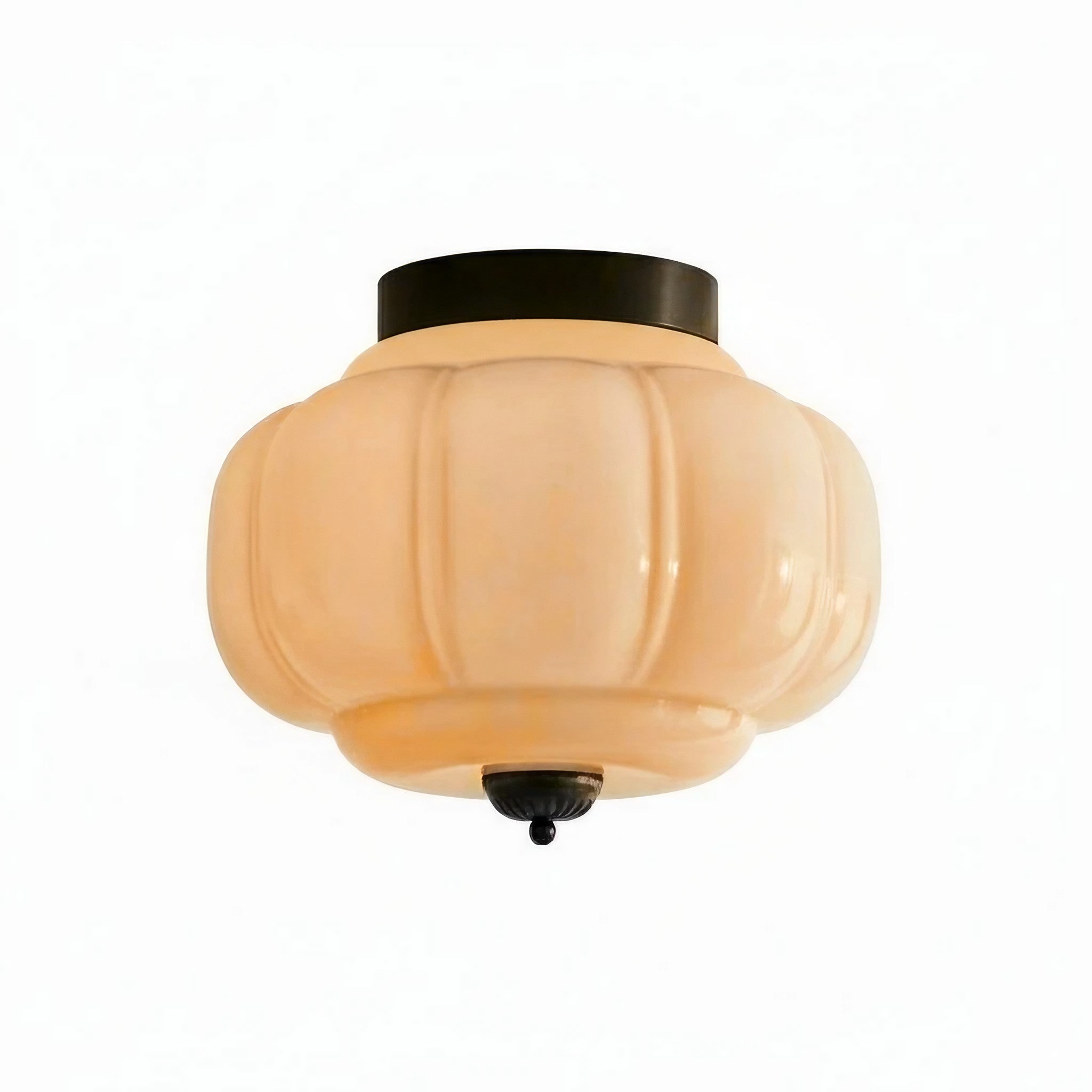 Ceiling Lamp Milk Glass Shade Modern Lighting Scandinavian Style Living Room Dining Room Bedroom Flush Mount - Lamylie
