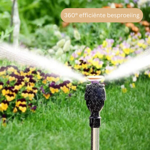 Arroseur de jardin rotatif à 360° avec schéma d’arrosage réglable | Idéal pour les pelouses et les jardins - Lamylie