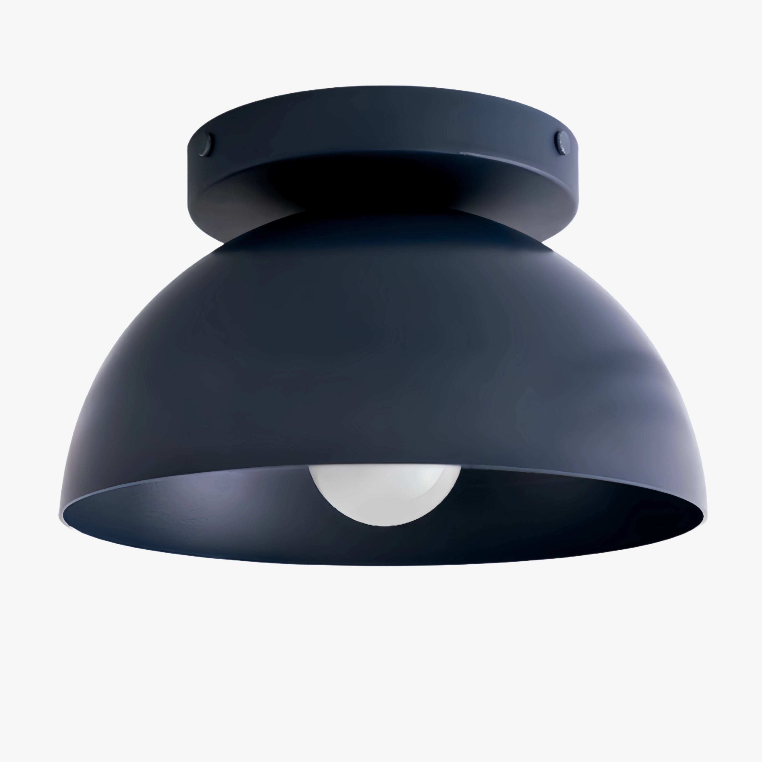 Minimalist Dome Ceiling Lamp for Compact Spaces | Surface-Mounted Spot Available in Multiple Colors - Lamylie