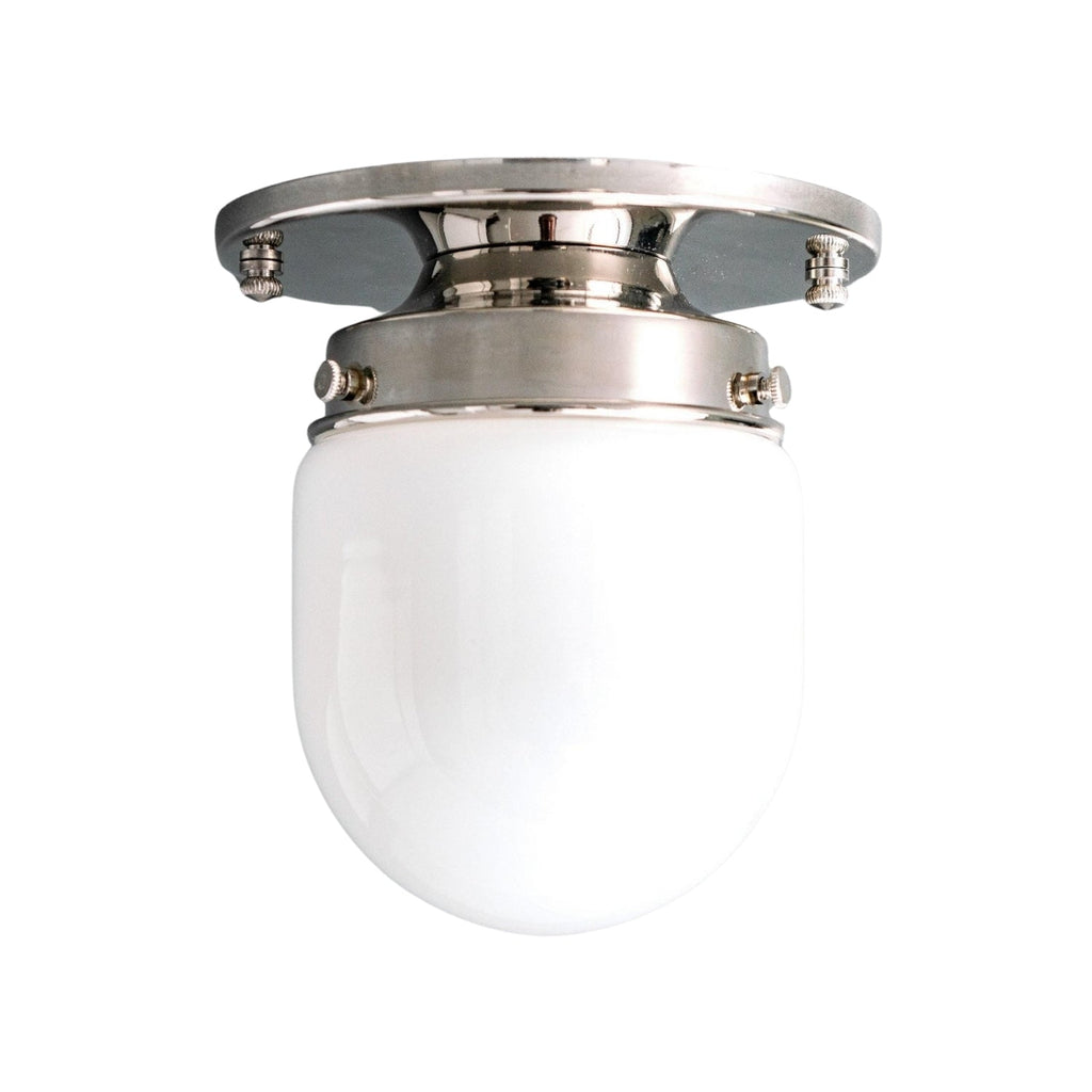 Opal Glass Wall & Ceiling Lamp Dual Function Modern Design Brass - Lamylie