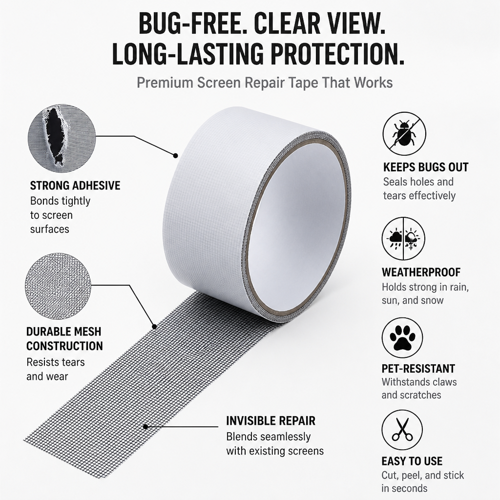 BugBlockerPro — Lock Out Bugs and Restore Crystal-Clear Screens Instantly - Lamylie