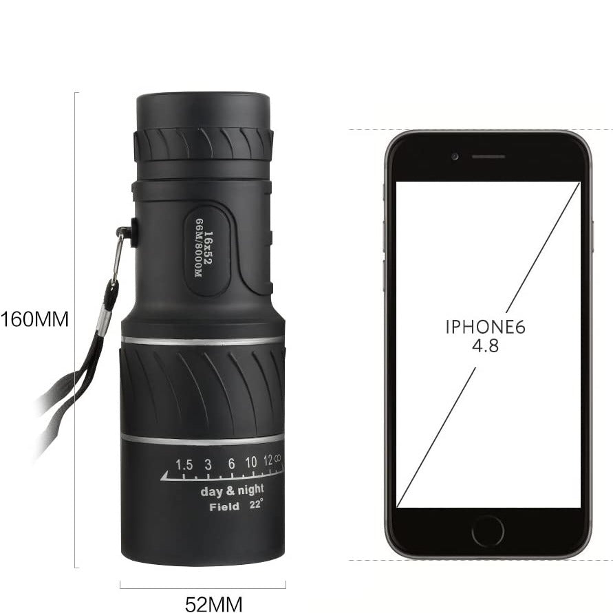 Monocular | Zoom Scope | Weather Resistant | Pocket Telescope - Lamylie