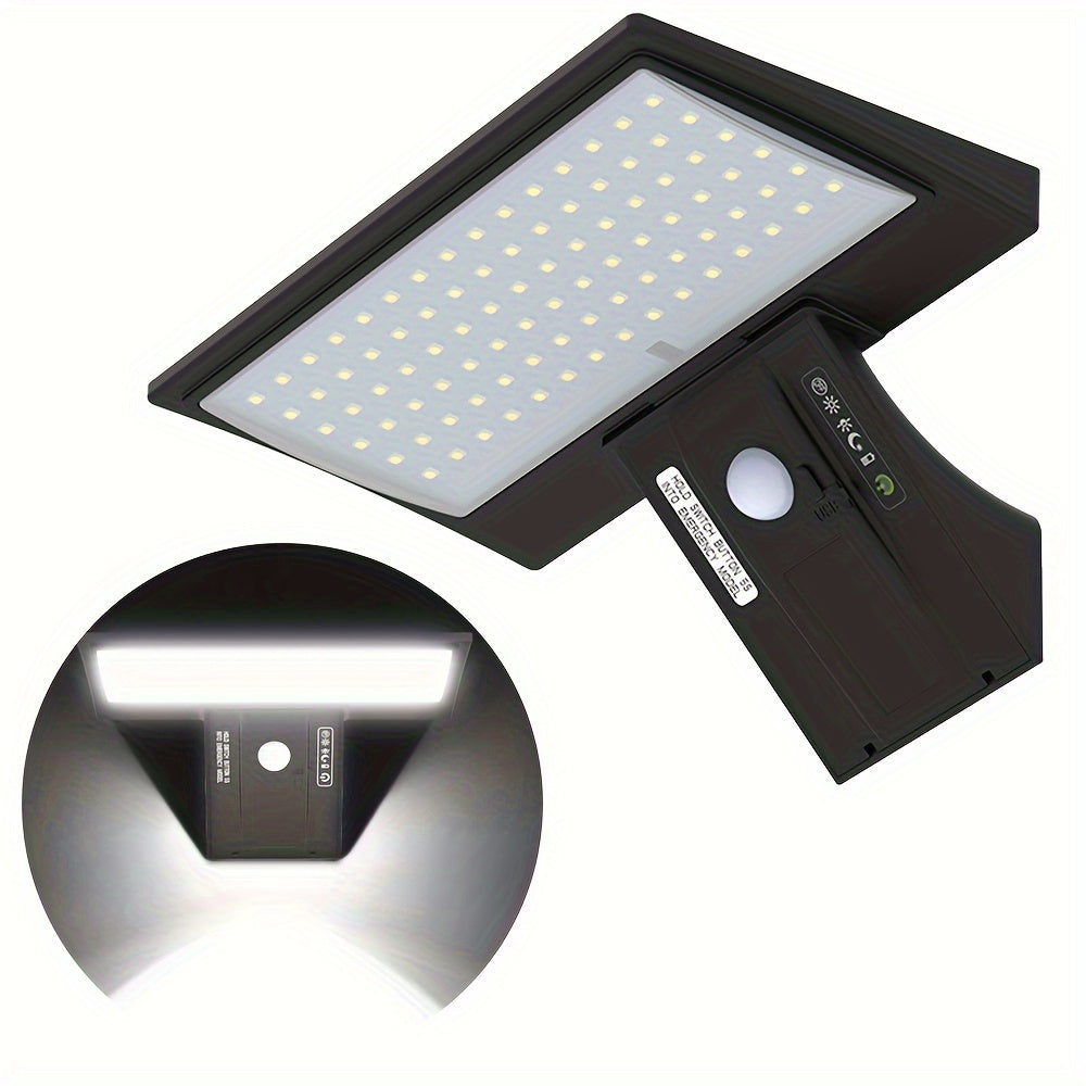 Solar Powered LED Wall Light with Motion Detector & Remote Control - Lamylie