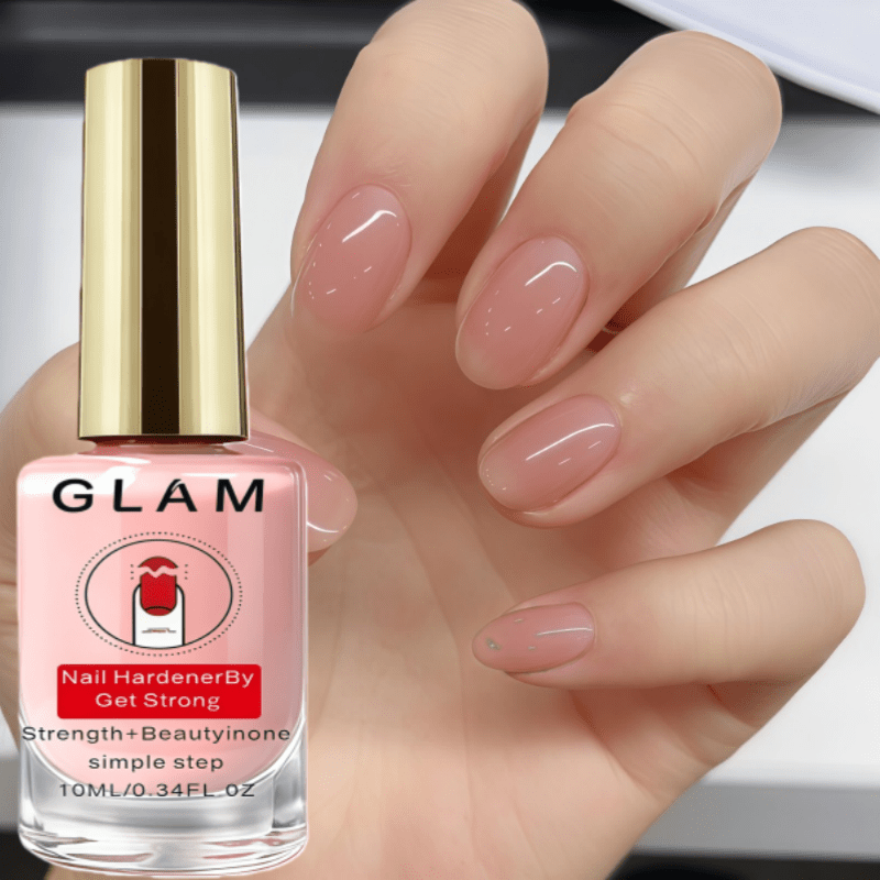 Nagelhärter in Pink | Keratin-Formel | Glänzender Pflege-Nagellack – Lamylie