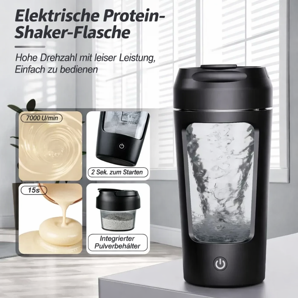 Elektrický mixér na proteinové nápoje | Samomíchací šejkr | Mixér napájený přes USB | BlendGo - Lamylie