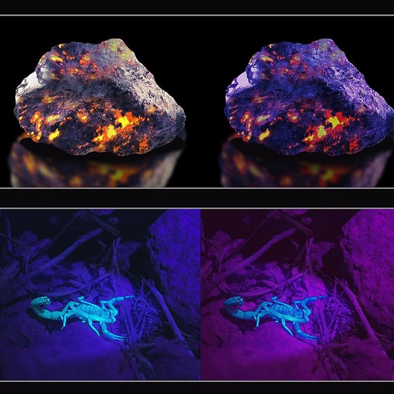 Descubra detalhes ocultos com uma luz UV brilhante - Lamylie