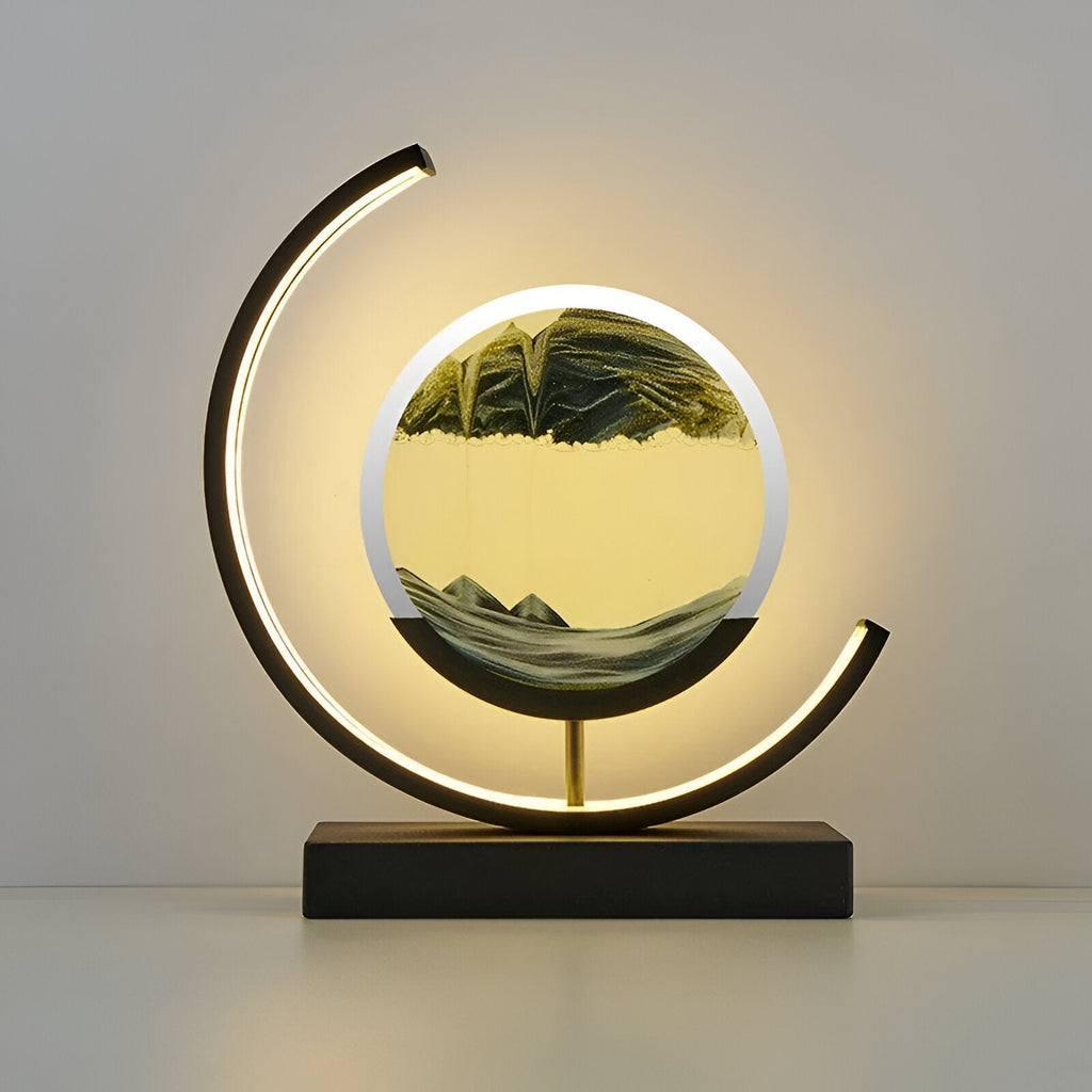 SandArt | Dimmbares LED-Sandlicht - Kabellose einzigartige Entspannungslampe - Lamylie