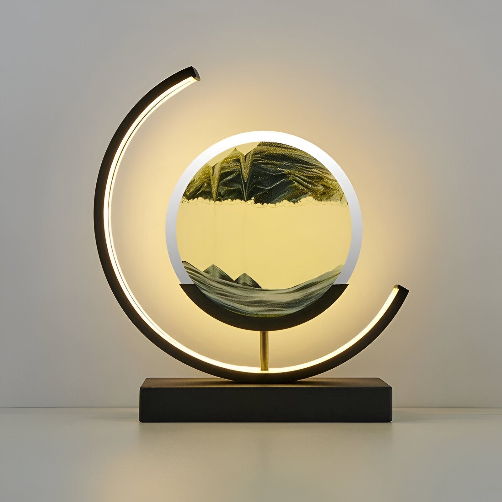 SandArt | Dimmbares LED-Sandlicht - Kabellose einzigartige Entspannungslampe - Lamylie