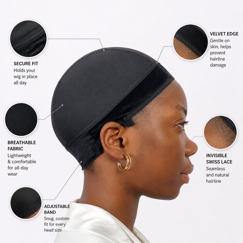Gorro HaloGrip — Confiança assegurada com conforto invisível durante todo o dia - Lamylie