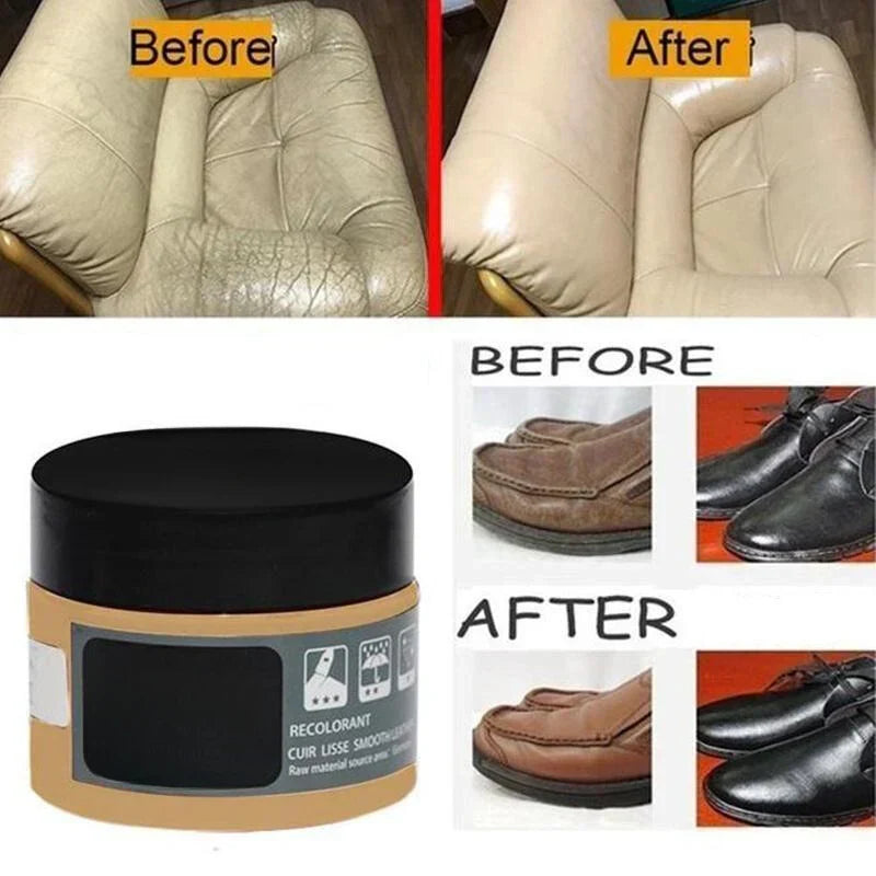 Furniture and Accessory Leather Restoration Cream – Clean, Protect, Revive - Lamylie