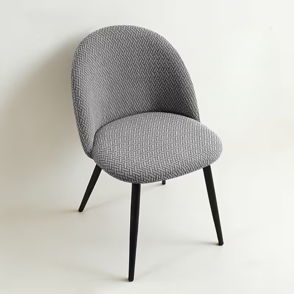 أغطية كراسٍ عصرية Flexora قابلة للتمدد — حافة مطاطية، تصميم ملائم