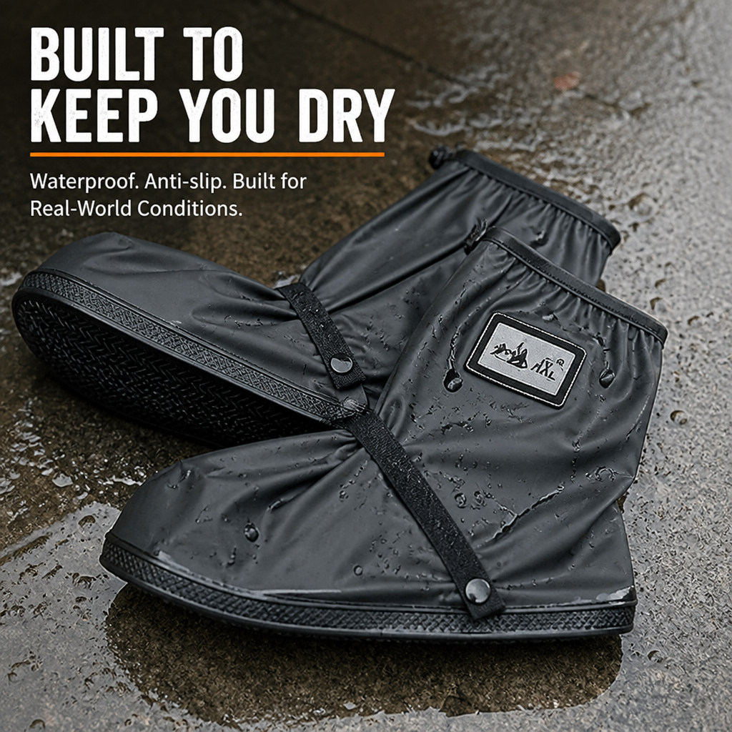 HydroStep — 乾いた靴と揺るぎないグリップで、どこでも大胆に歩こう - Lamylie