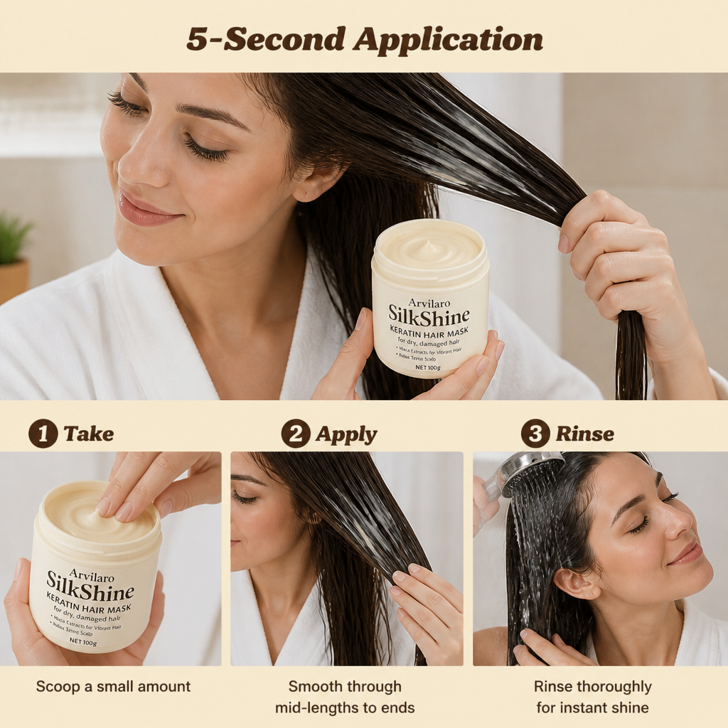 LustraLuxe Hair Elixir — Transform Dull, Dry Hair into Silky, Head-Turning Shine Instantly - Lamylie