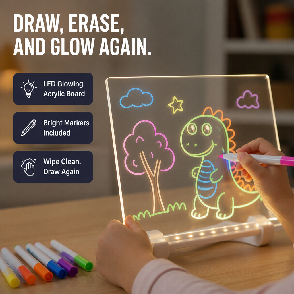 LumoSpark — Ignite Endless Creativity and Confidence with Every Glowing Stroke - Lamylie