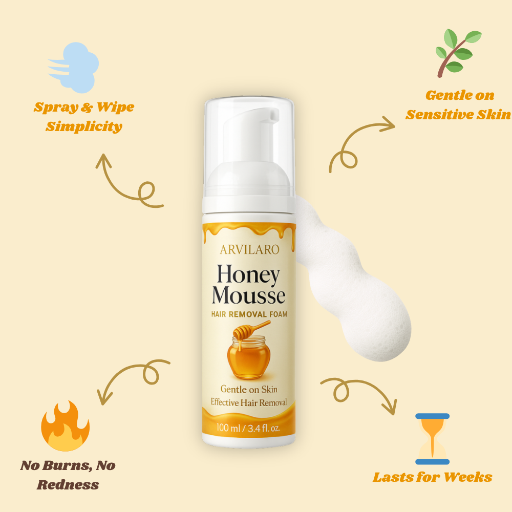 HoneyMousse — Experience Pain-Free, Irresistibly Smooth Skin That Lasts Weeks - Lamylie