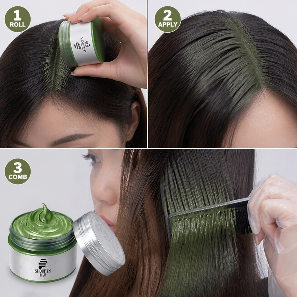 ColorPulse – Heute kräftige Haarfarbe tragen, heute Abend rückstandslos ausspülen | Farbe ohne Verpflichtung - Lamylie