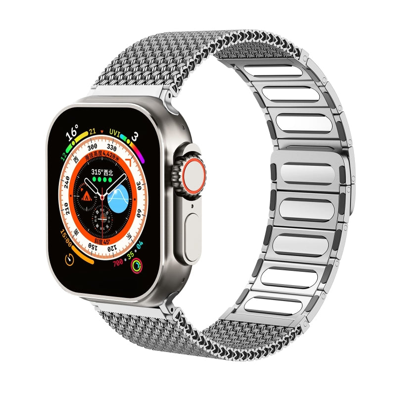 Magnetisches geflochtenes Armband als Zubehör für die Aurora-Smartwatch – Lamylie