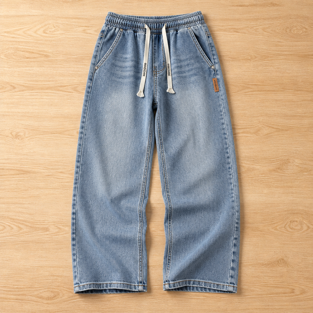 Marvelon Loose Straight Jeans – Entdecke den ganzen Tag über cooles Selbstbewusstsein und mühelosen Stil – Lamylie