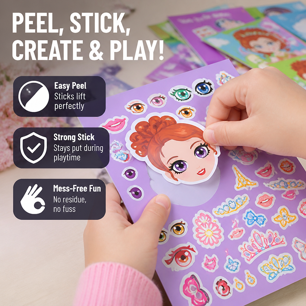 BriteNest — Aprinde geniul creativ al copilului tău cu magia stickerelor fără mizerie - Lamylie