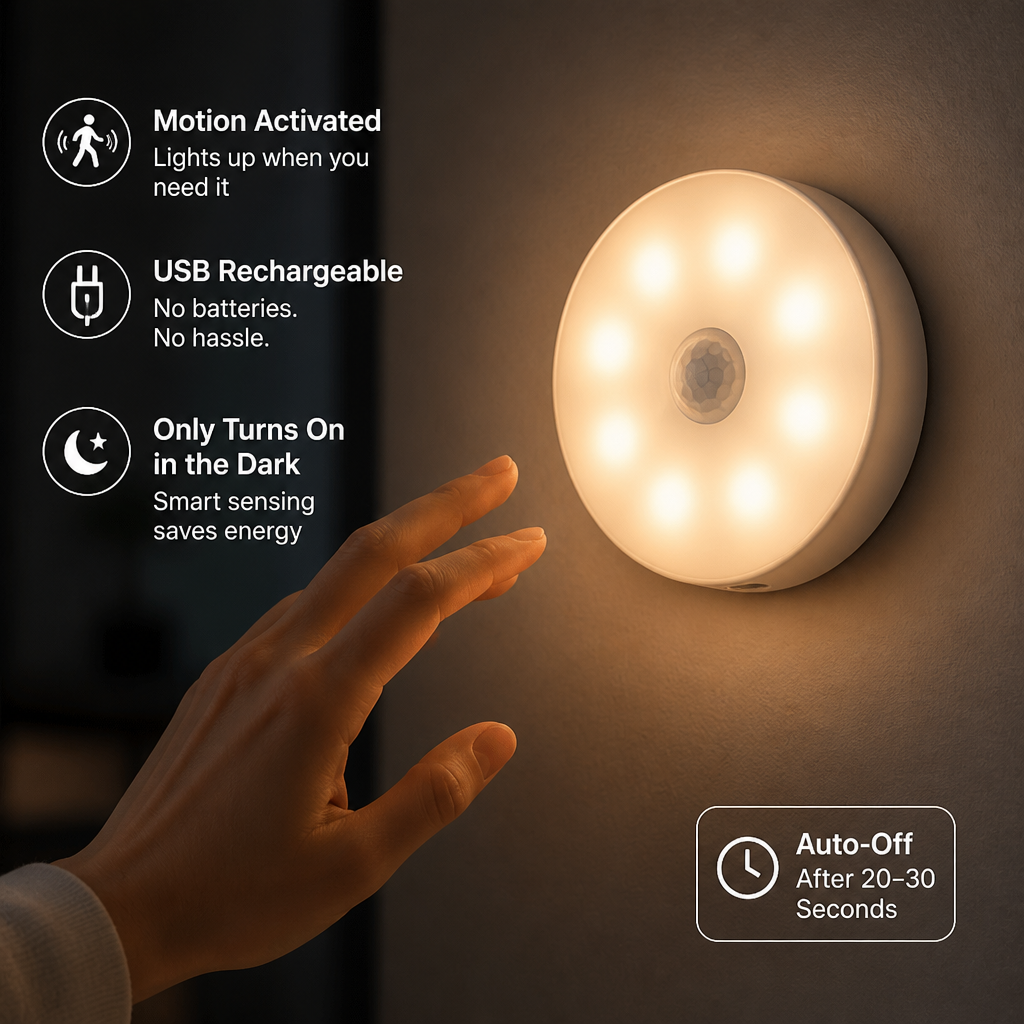 LumiSure — Instant, Hands-Free Light That Makes You Feel Safe and In Control - Lamylie