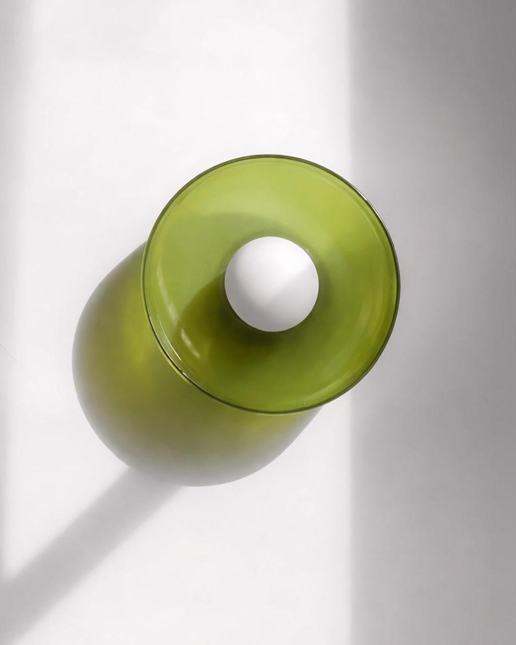 Minimalist Glass Wall and Ceiling Lamp — Modern Lighting for Hallway & Bedroom — Dimmable LED — Ø25 / Ø35 cm - Lamylie