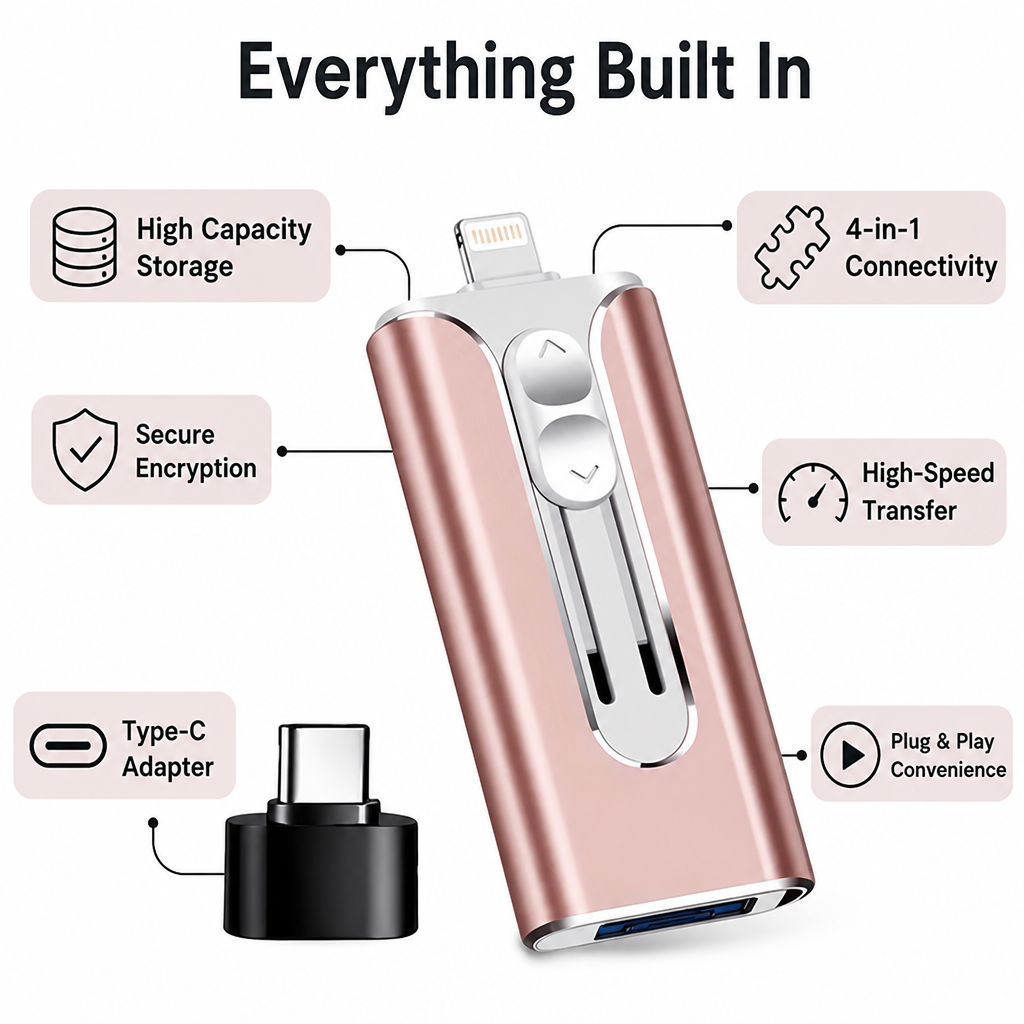 GeniusDrive — Instantly Unlock Limitless Storage and Carry Every Memory Everywhere - Lamylie