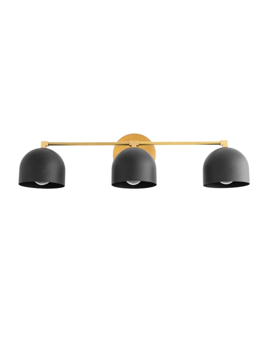 Wall Lamp Dome Shade Mid-Century Retro Design Bathroom Hallway - Lamylie