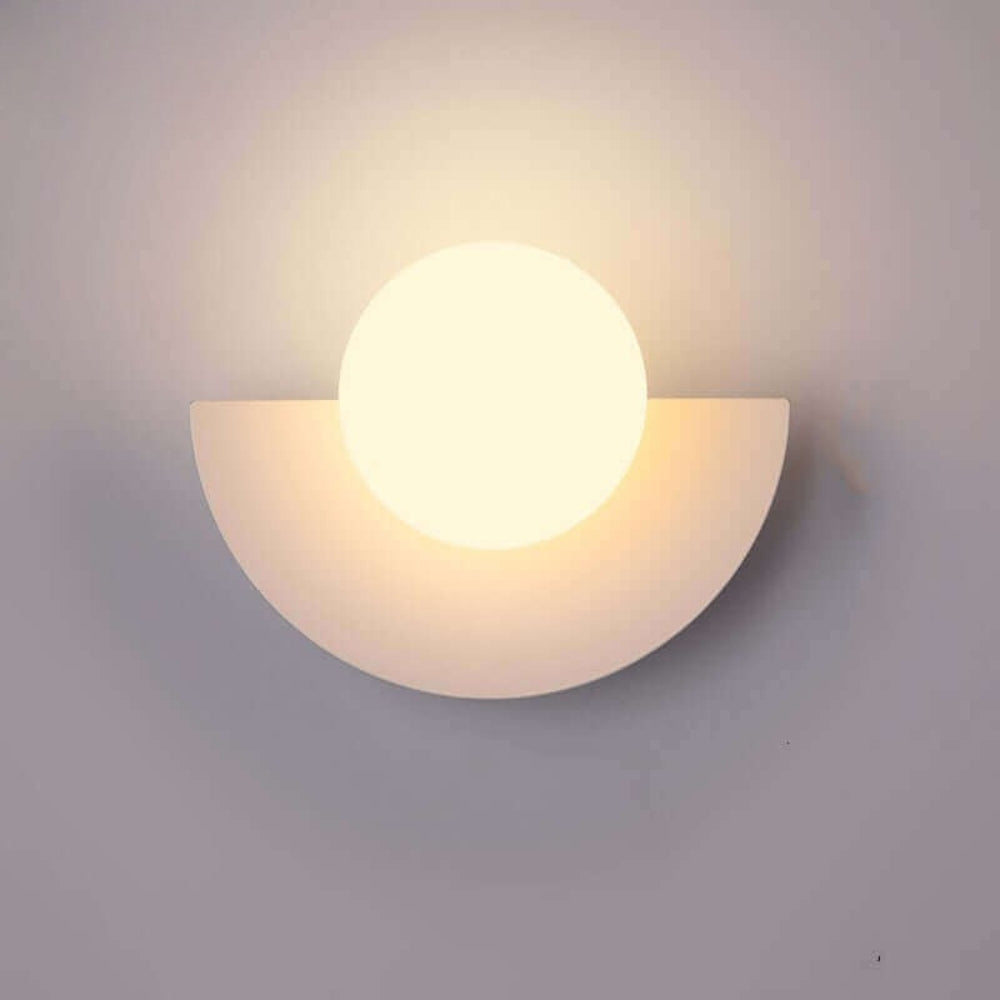 Wall Lamp | Modern Wall Lighting with Colorful Shade | Scandinavian Design | Living Room Bedroom Hallway - Lamylie