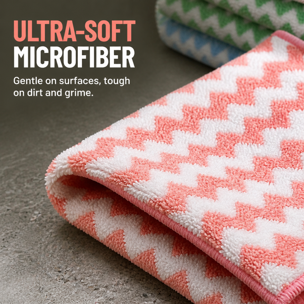 LumiClair Ultrasoft Cloths — Unlock Effortless, Mirror-Perfect Shine Every Time - Lamylie