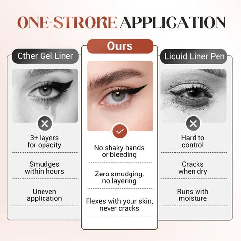LuxeCurve – Unwiderstehlicher Eyeliner, der deinen Look den ganzen Tag und die ganze Nacht ausdrucksstark hält – Lamylie