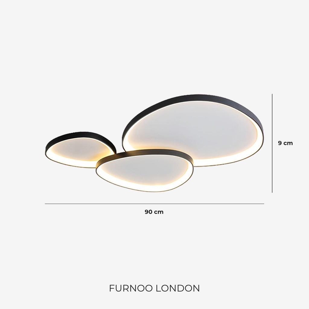 Pinnacle LED Ceiling Lamp | Minimalist Modern Ceiling Lighting with Subtle Refinement - Lamylie