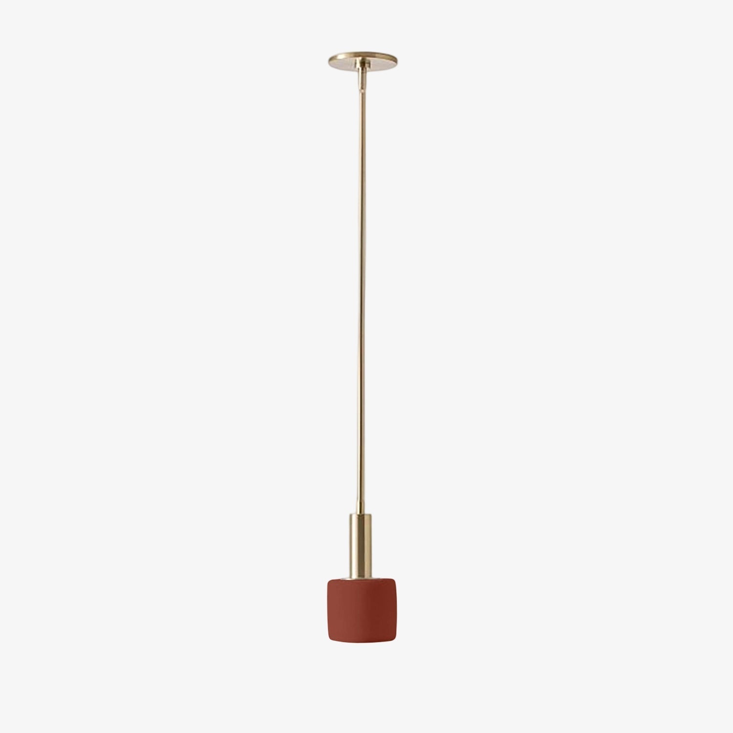 Porcelain Pendant Lamp Minimalist Design White Green Black Orange Yellow Dining Room Kitchen - Lamylie
