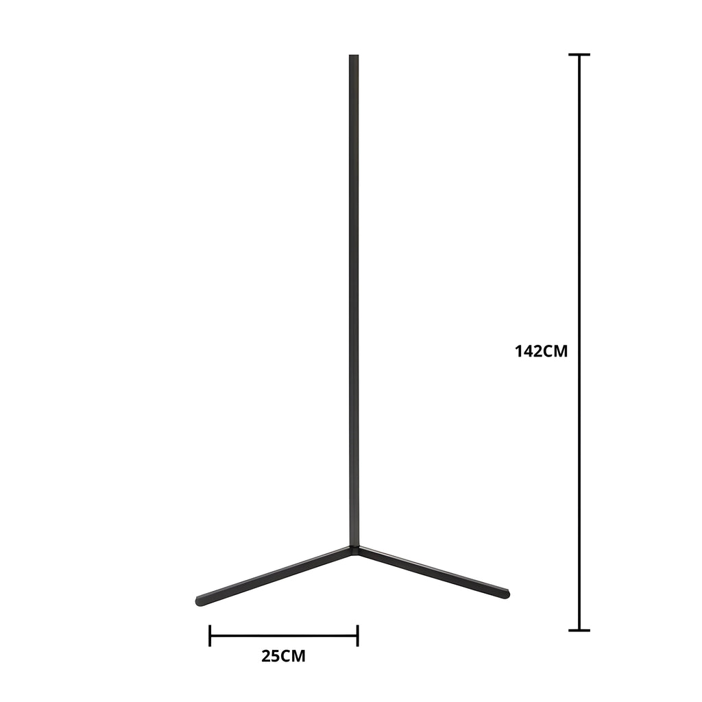 Adjustable LED Corner Floor Lamp with Remote Control - Lamylie